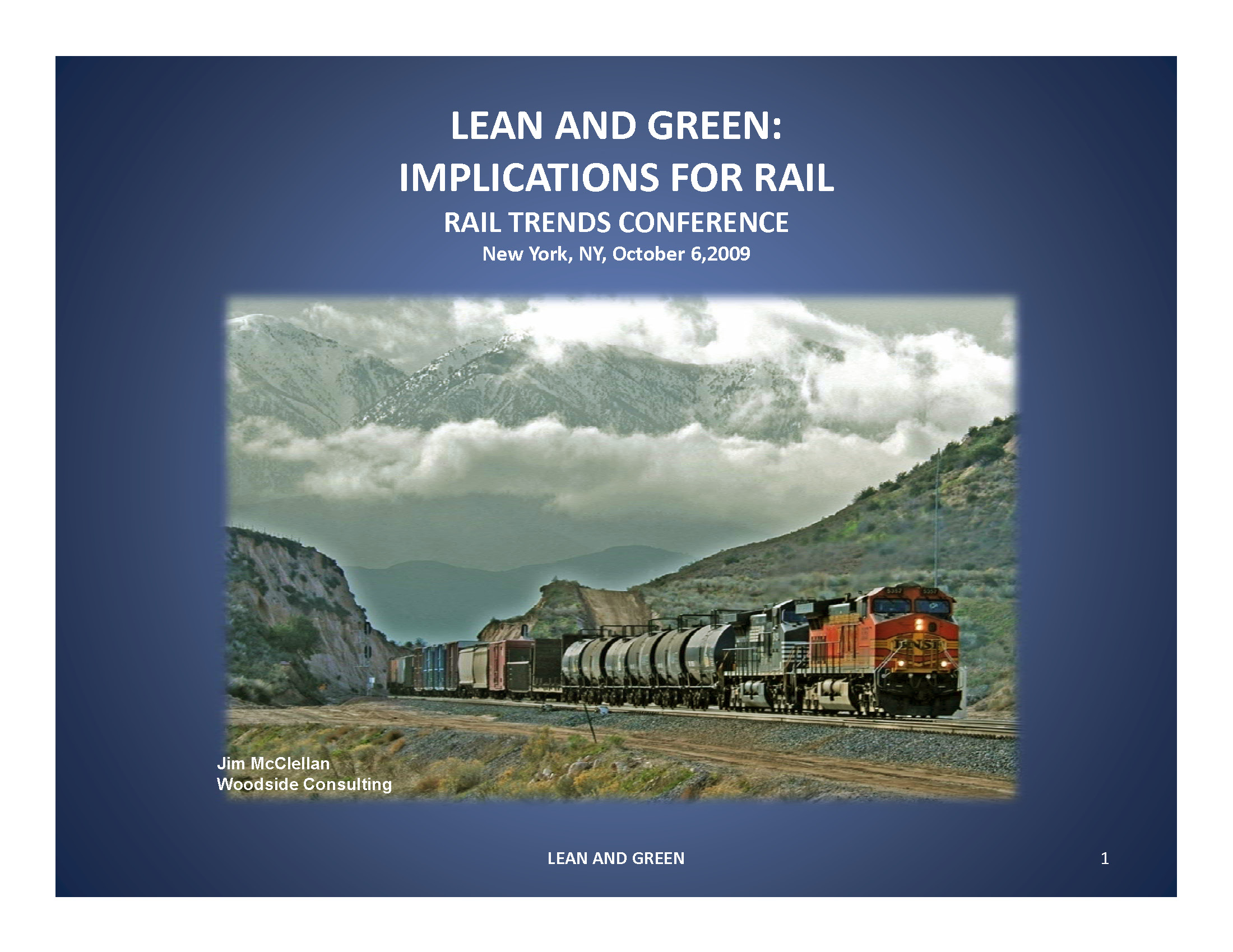 Lean and Green